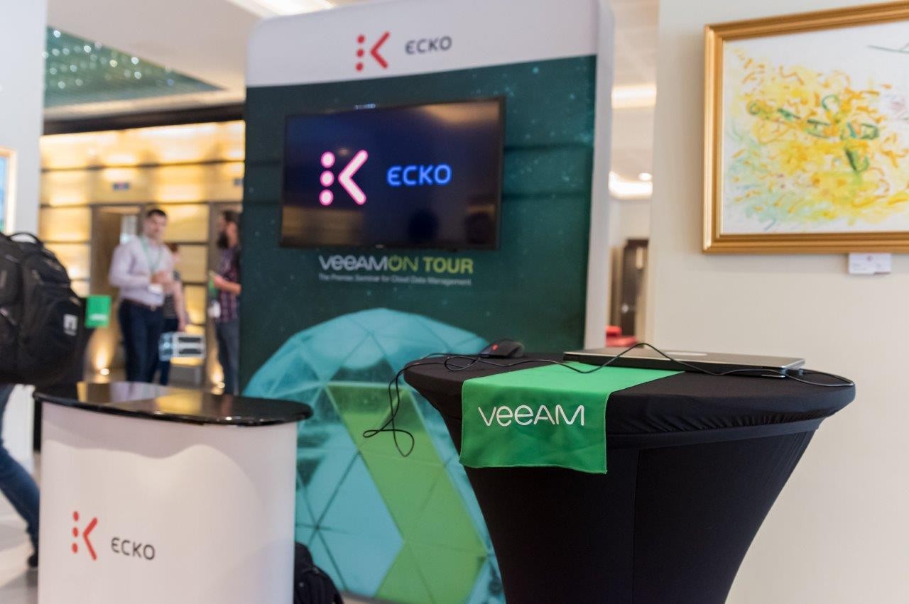 Eveniment corporate VeeamON Tour 2019