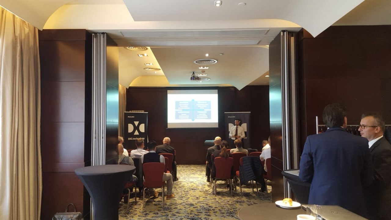 Eveniment corporate Business Breakfast DXC Technology