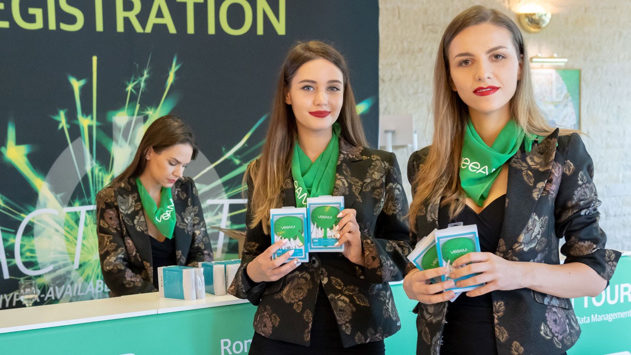 Implementare eveniment corporate VeeamON Tour Bucuresti 2018